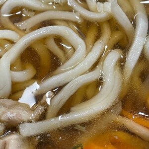 鶏肉うどん / Udon with Chicken